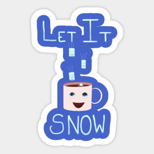 Let it Snow! Sticker